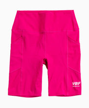 Load image into Gallery viewer, VBF Biker Shorts (Magenta)
