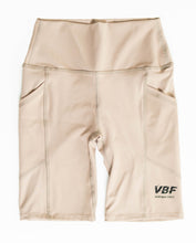 Load image into Gallery viewer, VBF Biker Shorts (Ash Mocha)
