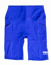 Load image into Gallery viewer, VBF Biker Shorts (Bright Blue)
